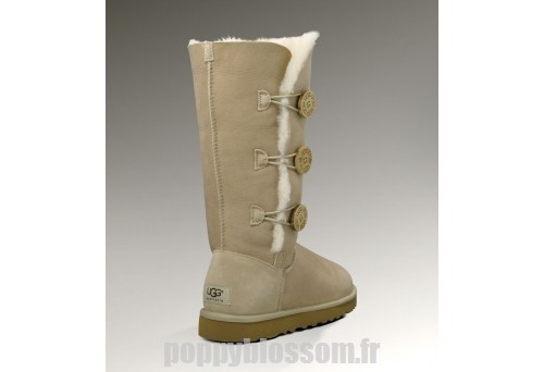 Style classique Bottes Ugg-095 Triplet Bailey Button sable?